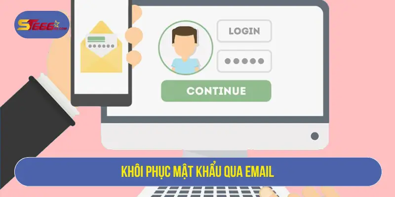 Khôi phục mật khẩu qua email